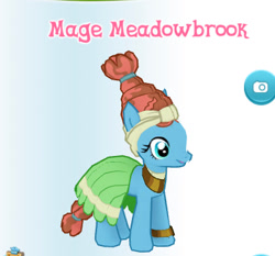 Size: 392x366 | Tagged: safe, imported from derpibooru, screencap, meadowbrook, pony, gameloft, my little pony: magic princess
