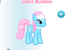 Size: 433x332 | Tagged: safe, imported from derpibooru, screencap, lotus blossom, pony, gameloft, my little pony: magic princess