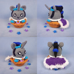 Size: 1000x1000 | Tagged: safe, artist:facja, imported from derpibooru, king sombra, pony, unicorn, amigurumi, crochet, good king sombra, irl, photo, plushie