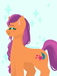 Size: 1536x2048 | Tagged: safe, artist:iamsmileo, imported from derpibooru, sunny starscout, earth pony, pony, g5, solo