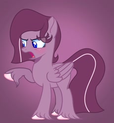 Size: 1893x2048 | Tagged: safe, imported from derpibooru, oc, oc only, oc:cookie cutter, pegasus, base used, female, filly, foal, freckles, open mouth, simple background, solo, unshorn fetlocks