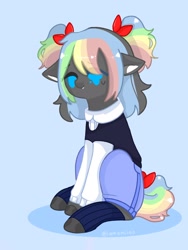 Size: 1536x2048 | Tagged: safe, artist:iamsmileo, imported from derpibooru, oc, oc only, earth pony, pony, solo