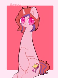 Size: 768x1024 | Tagged: safe, artist:iamsmileo, imported from derpibooru, oc, oc only, pony, unicorn, solo