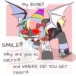 Size: 1378x1378 | Tagged: safe, artist:iamsmileo, imported from derpibooru, oc, oc only, bat pony, pony, solo