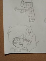 Size: 1560x2080 | Tagged: safe, artist:iamsmileo, imported from derpibooru, oc, oc only, earth pony, pony, solo, traditional art