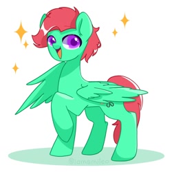 Size: 1378x1378 | Tagged: safe, artist:iamsmileo, imported from derpibooru, oc, oc only, pegasus, pony, simple background, solo, white background