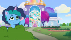 Size: 3072x1727 | Tagged: safe, imported from derpibooru, screencap, pony, unicorn, spoiler:g5, spoiler:my little pony: tell your tale, spoiler:tyts01e49, crystal brighthouse, female, frown, g5, mare, marestream, mission imponable, misty brightdawn, my little pony: tell your tale, solo