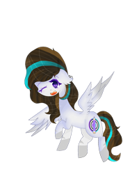 Size: 1024x1366 | Tagged: safe, artist:magicangelstarartist, imported from derpibooru, oc, oc only, pegasus, pony, female, flying, mare, multicolored hair, simple background, solo, transparent background