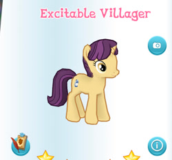 Size: 448x418 | Tagged: safe, imported from derpibooru, screencap, amethyst skim, pony, gameloft, my little pony: magic princess