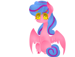 Size: 1024x768 | Tagged: safe, artist:magicangelstarartist, imported from derpibooru, oc, oc only, pegasus, pony, female, mare, multicolored hair, simple background, solo, transparent background