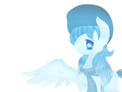 Size: 1024x768 | Tagged: safe, artist:magicangelstarartist, imported from derpibooru, oc, oc only, pegasus, pony, art trade, female, mare, raised hoof, simple background, solo, spread wings, transparent background, wings