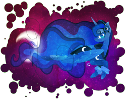 Size: 1280x1006 | Tagged: safe, artist:tallykale, imported from derpibooru, princess luna, alicorn, pony, cutie mark eyes, headphones, solo, wingding eyes