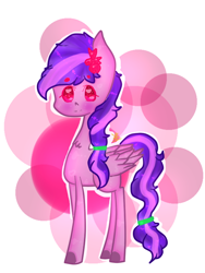 Size: 540x720 | Tagged: safe, artist:magicangelstarartist, imported from derpibooru, oc, oc only, oc:moonlight blossom, pegasus, pony, female, mare, simple background, solo