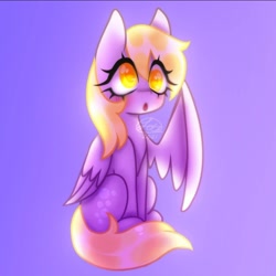 Size: 720x720 | Tagged: safe, artist:violetmilk, imported from derpibooru, derpy hooves, cute, signature, solo