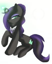 Size: 1024x1245 | Tagged: safe, artist:darkmythiccat, imported from derpibooru, oc, oc:slash, pony, unicorn, jewelry, necklace, ponified, ring