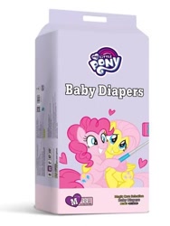 Size: 800x1066 | Tagged: safe, imported from derpibooru, fluttershy, pinkie pie, diaper, irl, photo