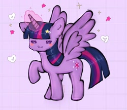 Size: 2048x1776 | Tagged: safe, artist:remykii, imported from derpibooru, twilight sparkle, alicorn, pony, female, magic, magic aura, mare, solo, twilight sparkle (alicorn)