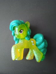 Size: 3120x4160 | Tagged: safe, imported from derpibooru, photographer:hollyn, green jewel, earth pony, pony, blind bag, female, mare, photo, toy