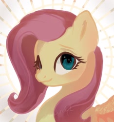 Size: 1920x2048 | Tagged: safe, artist:latia_122, imported from derpibooru, fluttershy, pegasus, pony, bust, female, mare, portrait, solo