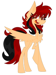 Size: 1500x2000 | Tagged: safe, artist:scridley-arts, imported from derpibooru, oc, oc only, oc:jack pie, pegasus, pony, chest fluff, female, pegasus oc, simple background, solo, transparent background