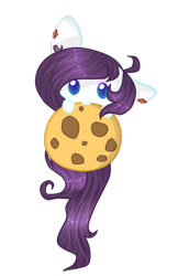 Size: 550x800 | Tagged: safe, artist:angellightyt, imported from derpibooru, oc, oc only, earth pony, pony, base used, cookie, earth pony oc, female, food, mare, micro, simple background, solo, transparent background