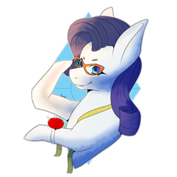 Size: 2480x2480 | Tagged: safe, artist:darmetyt, imported from derpibooru, rarity, unicorn, solo