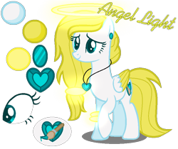 Size: 788x662 | Tagged: safe, artist:angellightyt, imported from derpibooru, oc, oc only, oc:angel light, pegasus, pony, base used, colored wings, ear piercing, jewelry, necklace, pegasus oc, piercing, raised hoof, simple background, smiling, solo, transparent background, two toned wings, wings
