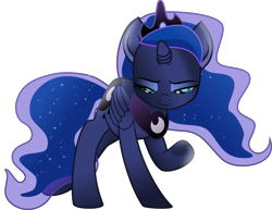 Size: 8612x6639 | Tagged: safe, artist:lincolnbrewsterfan, derpibooru exclusive, imported from derpibooru, part of a set, princess luna, alicorn, pony, derpibooru, series:apri(luna) fools!, my little pony: the movie, .svg available, absurd resolution, aftermath, april fools, april fools 2023, blue eyes, blue mane, blue tail, contemplating, crown, cute, cyan eyes, description is relevant, ethereal mane, ethereal tail, female, finale, flowing mane, flowing tail, forehead, head down, high angle, highlights, hoof heart, horn, inkscape, jewelry, lidded eyes, long horn, long mane, long tail, looking down, mare, meta, missing accessory, moon, movie accurate, overhead view, part of a series, peytral, question and answer, raised hoof, regalia, sad, sadorable, simple background, solo, standing, svg, tail, teal eyes, tired, tired eyes, transparent background, transparent mane, transparent tail, underhoof, vector
