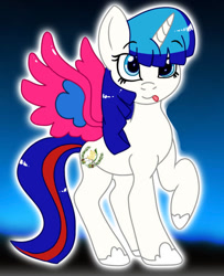 Size: 569x700 | Tagged: safe, imported from derpibooru, oc, oc:gautemala, alicorn, alicorn oc, gautemala, horn, wings