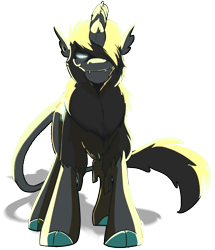 Size: 1019x1185 | Tagged: safe, artist:brainiac, imported from derpibooru, oc, oc:king atlas, changeling, changeling king, male, simple background, solo, stallion, transparent background