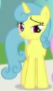 Size: 75x129 | Tagged: safe, imported from derpibooru, screencap, lemon hearts, pony, unicorn, friendship is magic, background character, background pony, cropped, female, horn, mare, solo