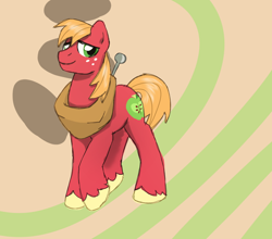 Size: 880x776 | Tagged: safe, artist:solixy406, imported from derpibooru, big macintosh, earth pony, pony, male, solo, stallion