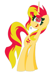 Size: 1190x1600 | Tagged: safe, artist:scridley-arts, imported from derpibooru, sunset shimmer, pony, unicorn, cute, eye clipping through hair, looking back, open mouth, shimmerbetes, simple background, transparent background