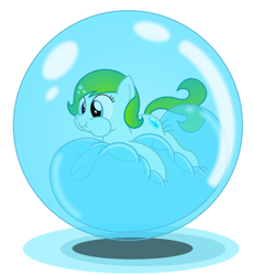 Size: 860x929 | Tagged: safe, artist:bladedragoon7575, imported from derpibooru, oc, oc only, oc:delphina depths, bondage, bubble, bubble solution, encasement, in bubble, simple background, solo, transparent background, trapped, underwater, water