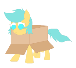 Size: 827x746 | Tagged: safe, artist:everfreeemergencies, oc, oc only, oc:boxfilly, pegasus, pony, female, filly, frown, ms paint, sad, simple background, solo, white background, wings