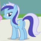 Size: 139x139 | Tagged: safe, imported from derpibooru, screencap, minuette, pony, unicorn, friendship is magic, background character, background pony, butt, cropped, female, horn, mare, plot, solo focus