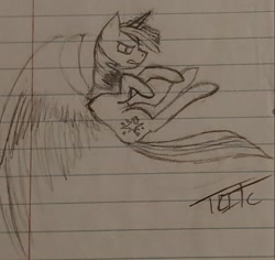 Size: 1109x1048 | Tagged: safe, artist:those kids in the corner, imported from derpibooru, twilight sparkle, alicorn, pony, angry, female, growling, mare, old art, sketch, spread wings, traditional art, twilight sparkle (alicorn), wings