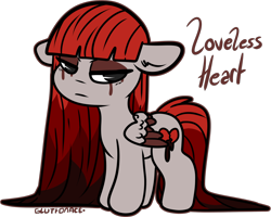 Size: 1504x1203 | Tagged: safe, artist:sexygoatgod, imported from derpibooru, oc, oc only, oc:loveless heart, pegasus, pony, adoptable, chibi, female, mare, simple background, solo, transparent background