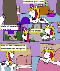 Size: 1112x1314 | Tagged: safe, artist:ask-luciavampire, imported from derpibooru, oc, pony, undead, vampire, vampony, comic, sleeping, tumblr