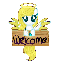 Size: 300x300 | Tagged: safe, artist:angellightyt, imported from derpibooru, oc, oc only, oc:angel light, pegasus, pony, animated, colored wings, eyelashes, female, gif, halo, jewelry, mare, necklace, pegasus oc, simple background, smiling, solo, spread wings, transparent background, two toned wings, wings