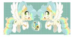 Size: 3936x2000 | Tagged: safe, artist:dixieadopts, imported from derpibooru, oc, oc:garden breeze, pegasus, pony, female, mare, solo