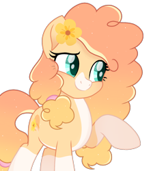 Size: 1080x1223 | Tagged: safe, artist:cstrawberrymilk, imported from derpibooru, oc, oc:sunrise butter, earth pony, pony, female, mare, not pear butter, simple background, solo, transparent background