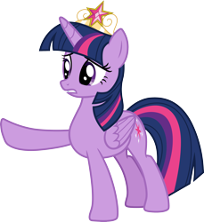 Size: 3000x3281 | Tagged: safe, artist:cloudy glow, imported from derpibooru, twilight sparkle, alicorn, princess twilight sparkle (episode), .ai available, big crown thingy, element of magic, jewelry, regalia, simple background, solo, transparent background, twilight sparkle (alicorn), vector