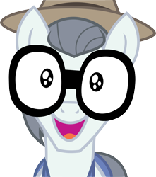 Size: 7500x8489 | Tagged: safe, artist:xxphantomxxx, imported from derpibooru, silver shill, earth pony, pony, leap of faith, season 4, .svg available, absurd resolution, happy, looking at you, male, open mouth, simple background, solo, stallion, transparent background, vector