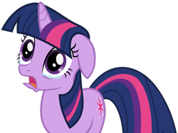 Size: 900x675 | Tagged: safe, imported from derpibooru, twilight sparkle, unicorn, a canterlot wedding, crying, crylight sparkle, floppy ears, teary eyes, unicorn twilight, vector