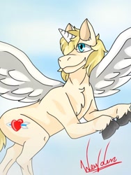 Size: 768x1024 | Tagged: safe, artist:weyden, imported from derpibooru, oc, oc only, oc:kionagdl, alicorn, solo