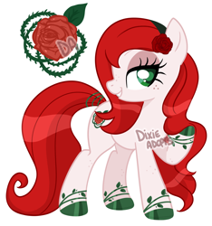 Size: 2000x2141 | Tagged: safe, artist:dixieadopts, imported from derpibooru, oc, oc only, oc:briar thorn, earth pony, pony, earth pony oc, female, mare, simple background, solo, transparent background