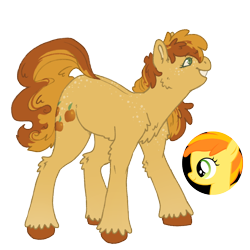 Size: 1000x1000 | Tagged: safe, artist:kazmuun, imported from derpibooru, peachy pie, earth pony, pony, female, filly, foal, simple background, solo, transparent background