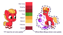 Size: 1602x899 | Tagged: safe, artist:malarkey, imported from derpibooru, sprout cloverleaf, earth pony, pony, baby, baby pony, berry, clothes, coat markings, colt, colt sprout cloverleaf, comparison, cute, foal, food, g5, gameloft, hard hat, hat, looking at you, male, my little pony: mane merge, my little pony: tell your tale, simple background, smiling, smiling at you, socks (coat markings), sproutbetes, stallion, sticker, stomping, text, unshorn fetlocks, white background, younger