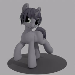Size: 2160x2160 | Tagged: artist needed, source needed, safe, imported from derpibooru, pony, unicorn, 3d, 3d model, blender, solo